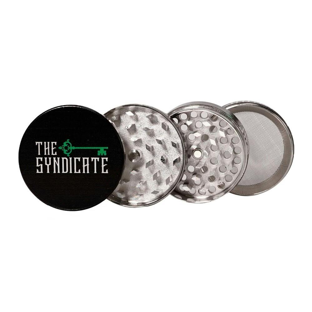 THE SYNDICATE - METAL GRINDER - 2 IN - WHITE
