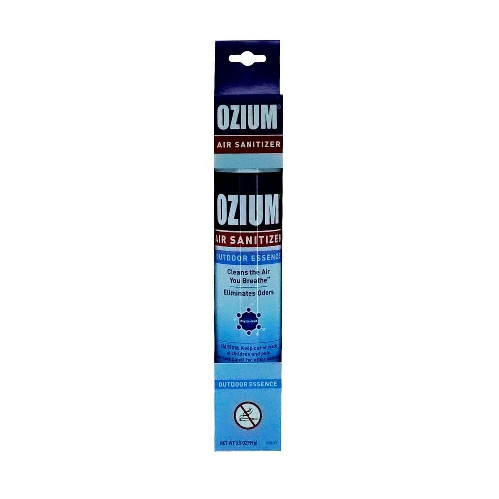 OZIUM - AIR SANITIZER - 0.8 OZ - NEW CAR SMELL