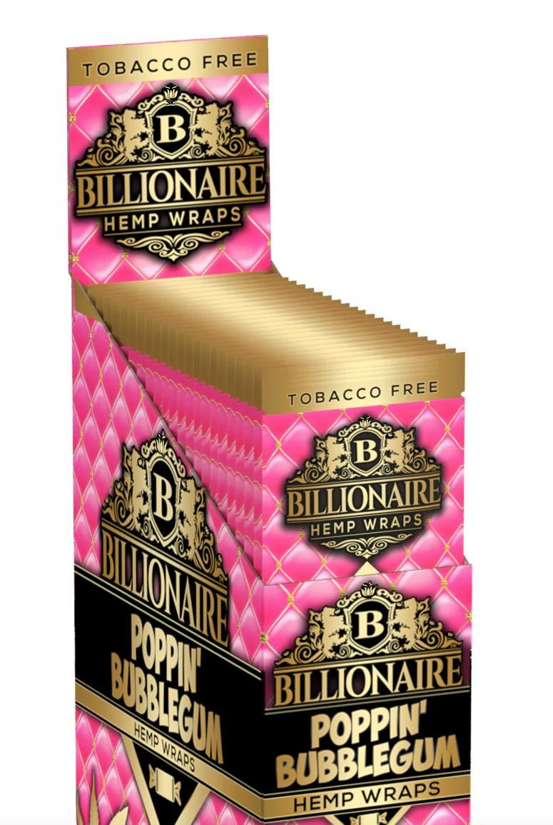 BILLIONAIRE - HEMP WRAPS - BUBBLEGUM
