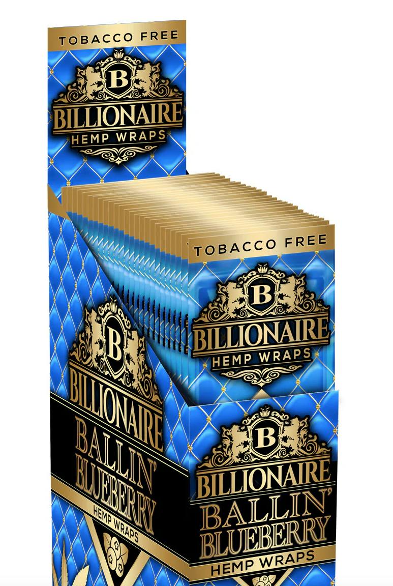 Billionaire Hemp Wraps Ballin Blueberry