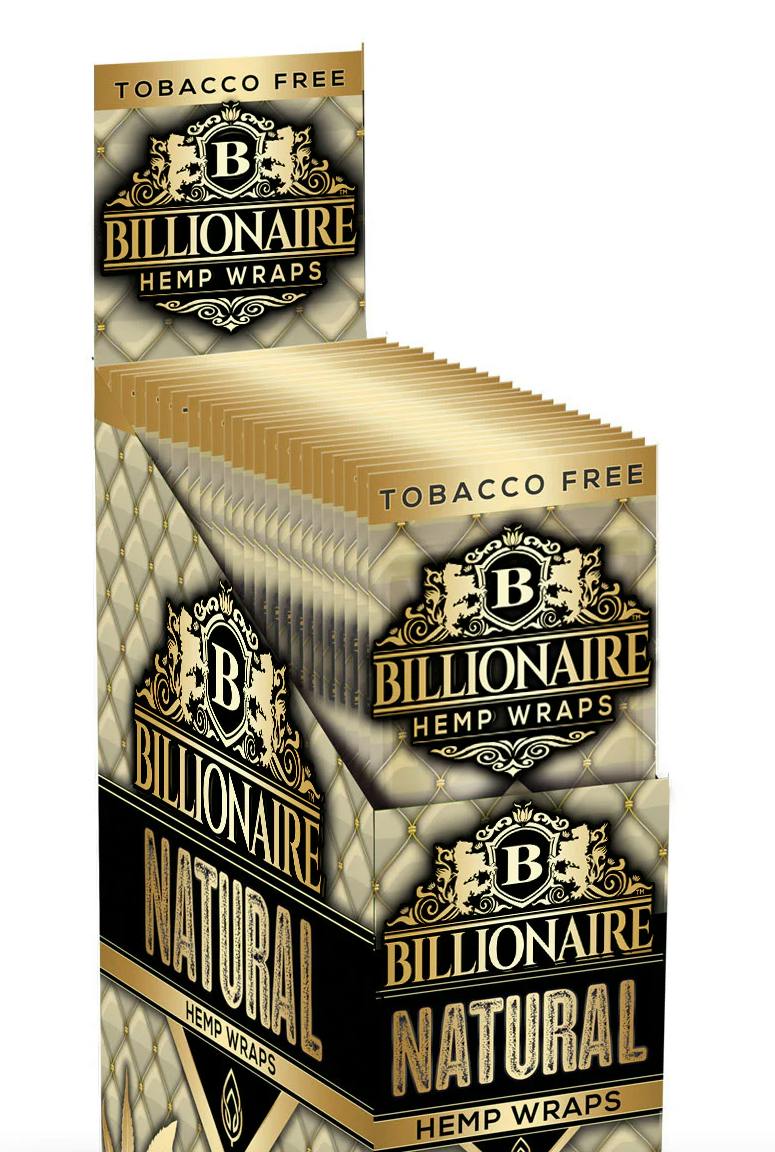 BILLIONAIRE - HEMP WRAPS - NATURAL