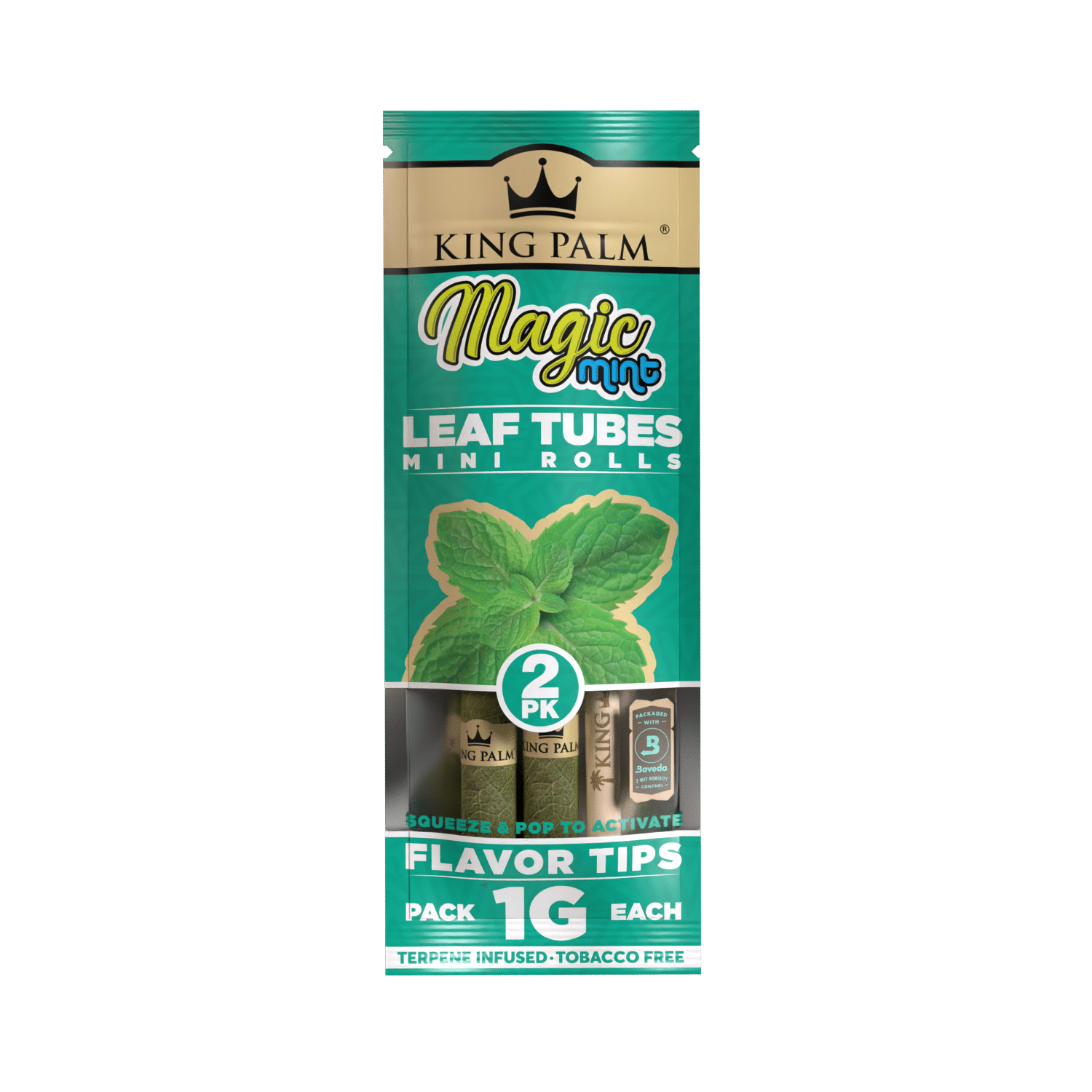 KING PALM - LEAF WRAPS - MAGIC MINT
