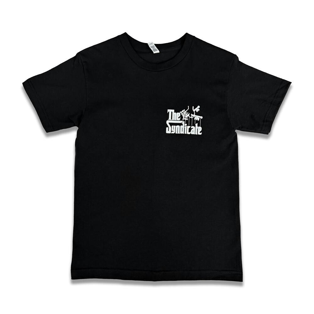 THE SYNDICATE - COLLECTION - T-SHIRT - GODFATHER - BLACK - LARGE