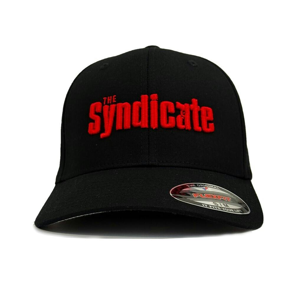 THE SYNDICATE - HAT - FLEXFIT - SOPRANOS - BLACK