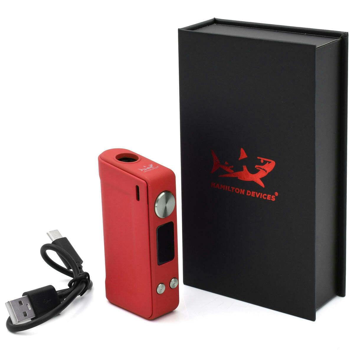 HAMILTON DEVICES - BATTERY - 510 THREAD - SHIV - RED