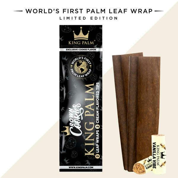 KING PALM - LEAF WRAPS - XL COOKIE
