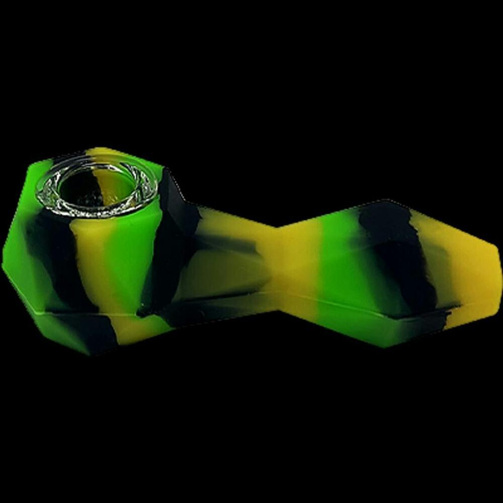 4.25" Silicone Diamond Hand Pipe
