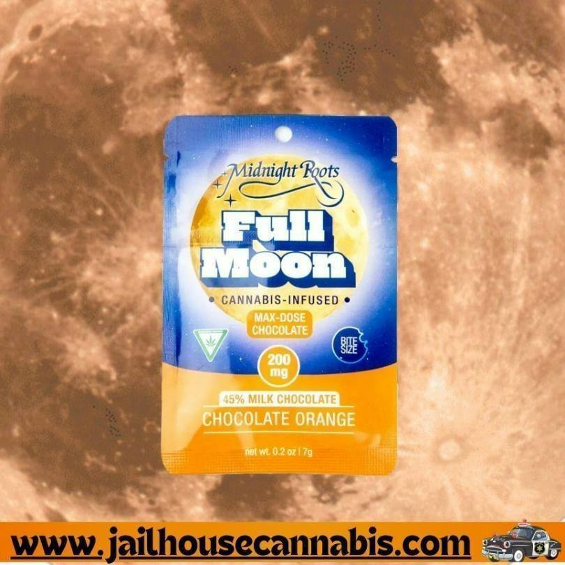 200mg Full Moon - Orange Milk Chocolate