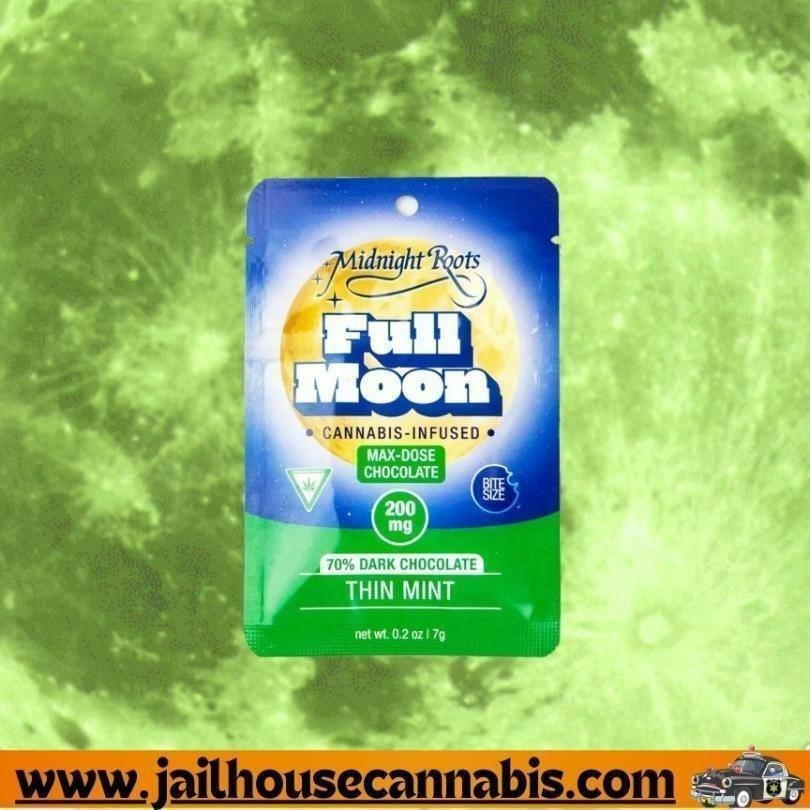 200mg Full Moon - Thin Mint Dark Chocolate