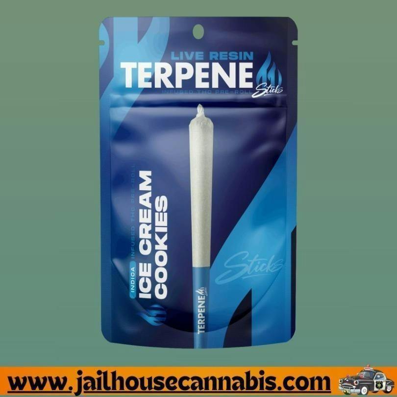 Terpene Sticks - Ice Cream Cookies Live Resin Infused 1.2g