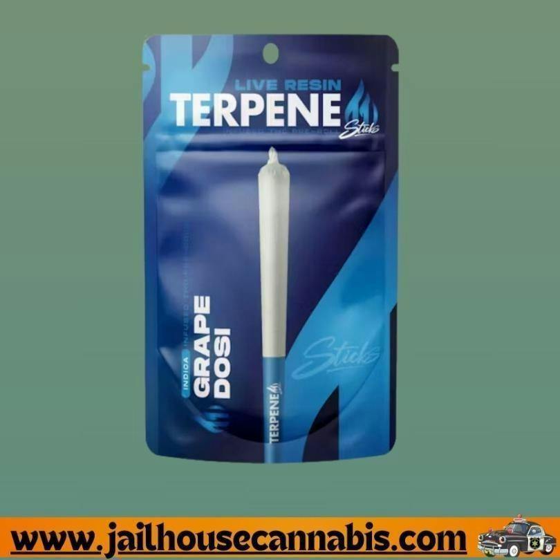 Terpene Sticks - Grape Dosi Live Resin Infused 1.2g