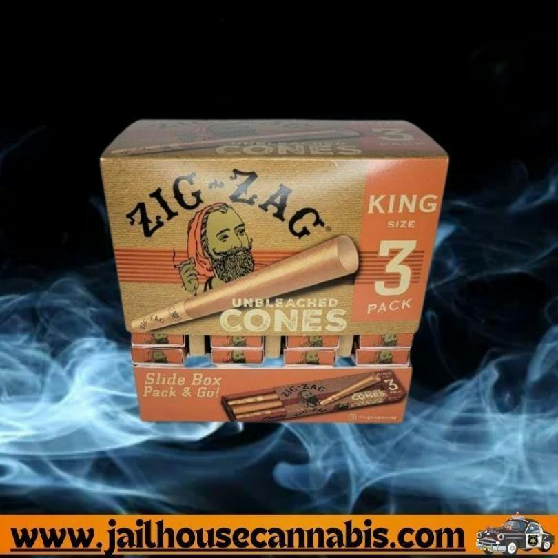 Zig Zag - Papers Unbleached (ORANGE) - 1&1/4