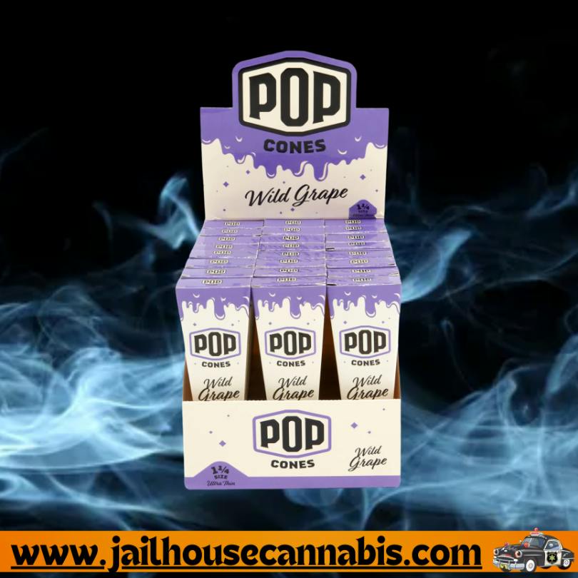Pop Cones - Wild Grape 6 pack 1&1/4 (Ultra Thin)