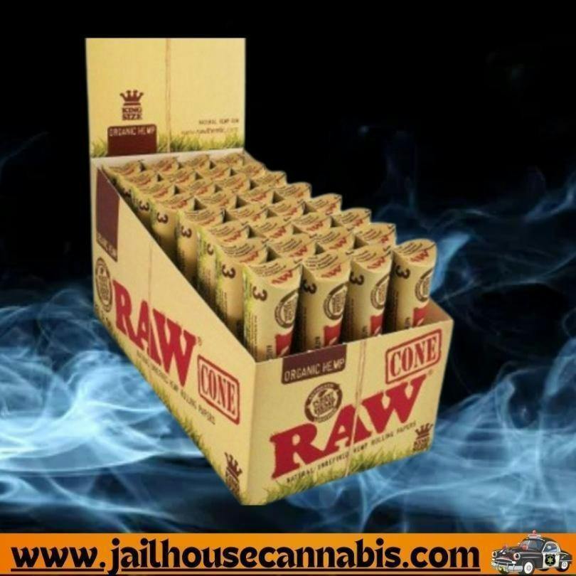 Raw - Organic Hemp Cones-3pk (King Size)
