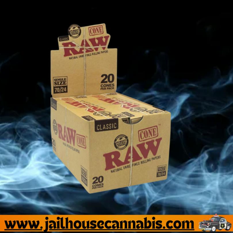 RAW - CLASSIC - PRE-ROLL CONE 70/24