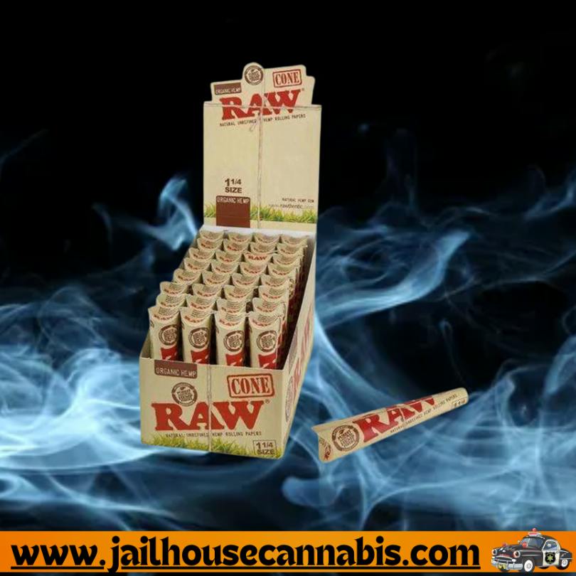 Raw - Classic 6 pk. (1&1/4 Size) Organic Hemp