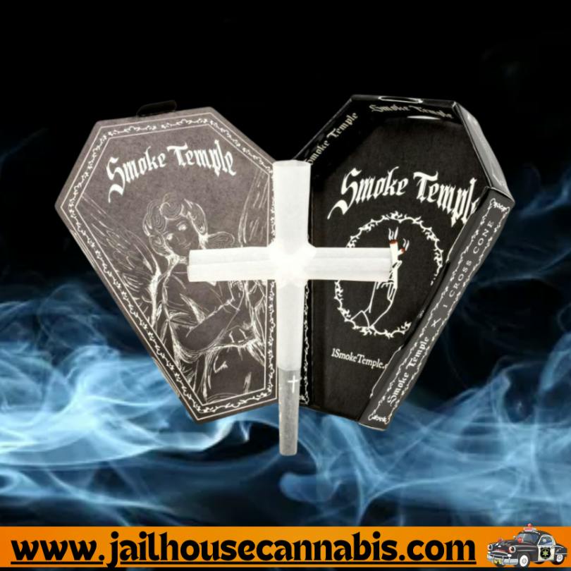 Smoke Temple - Cross Cones, 84mm (1 1/4), 1 Cross Cone