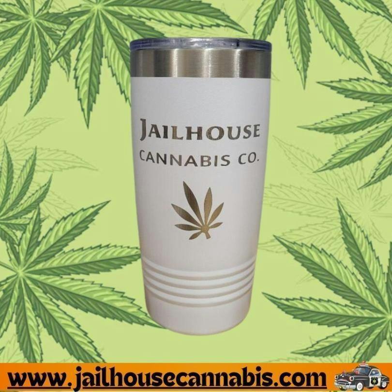 Horizontal Logo 20 oz Tumbler W/ Lid H (White)