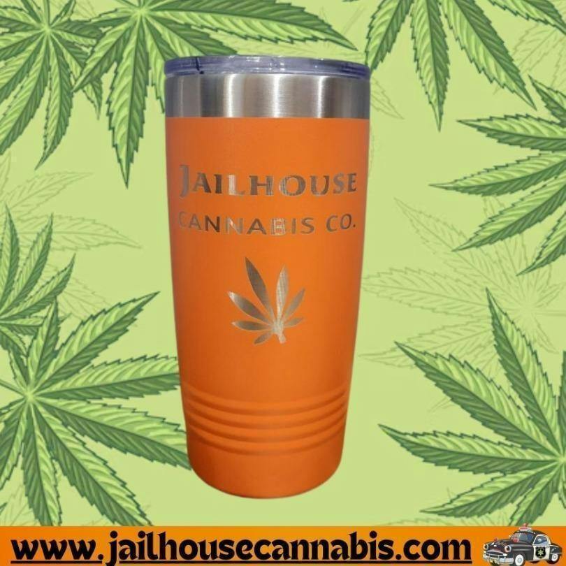 Horizontal Logo 20 oz Tumbler W/ Lid H (Orange)
