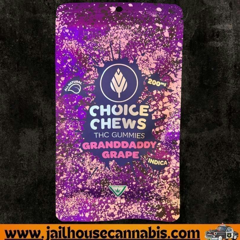 200mg Choice - Granddaddy Grape Gummies (I)
