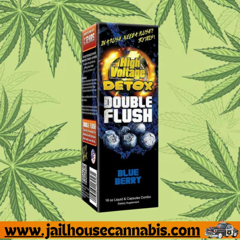 High Voltage Double Flush - Blue Berry