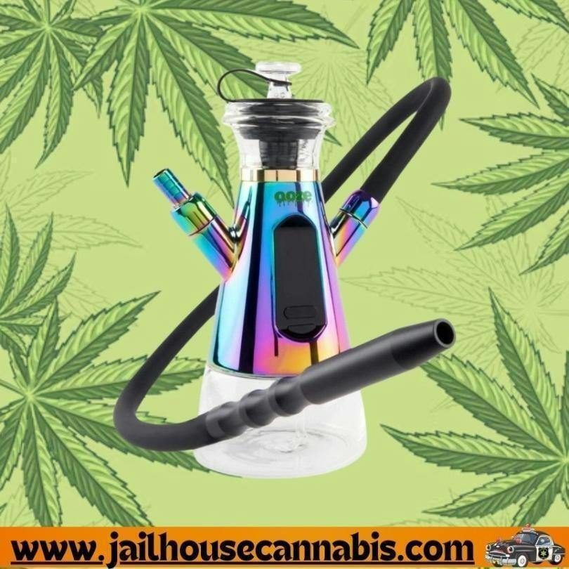 Ooze Ripley Dab Rig Hookah – 2400 mAh C-Core - Rainbow