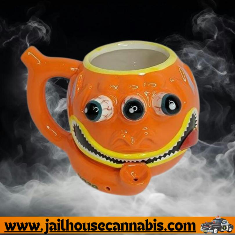 Wake & Bake Orange Three Eye Mug