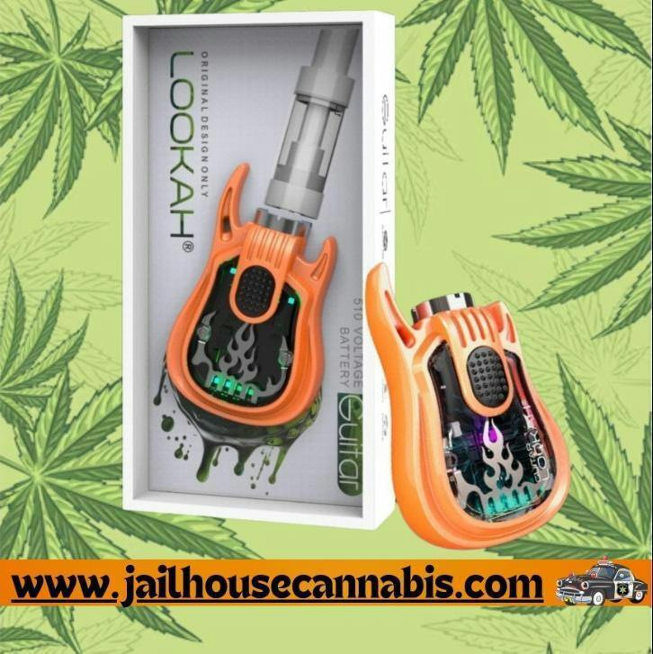 Lookah Guitar 510 Thread Vape - Orange