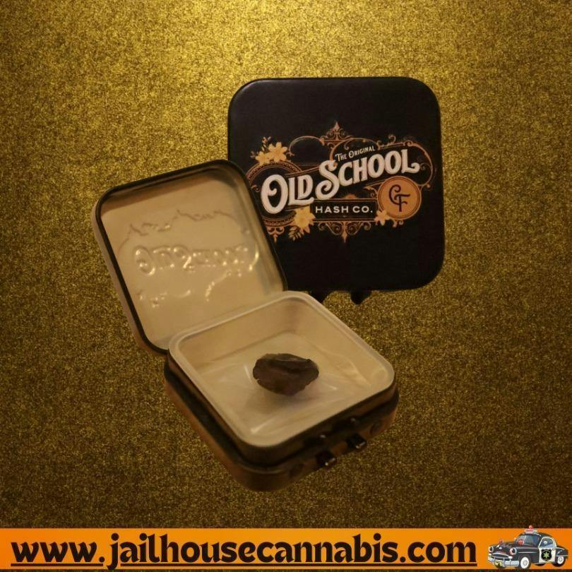 Old School Hash - Black Afghan Soft Hash 1g (I)
