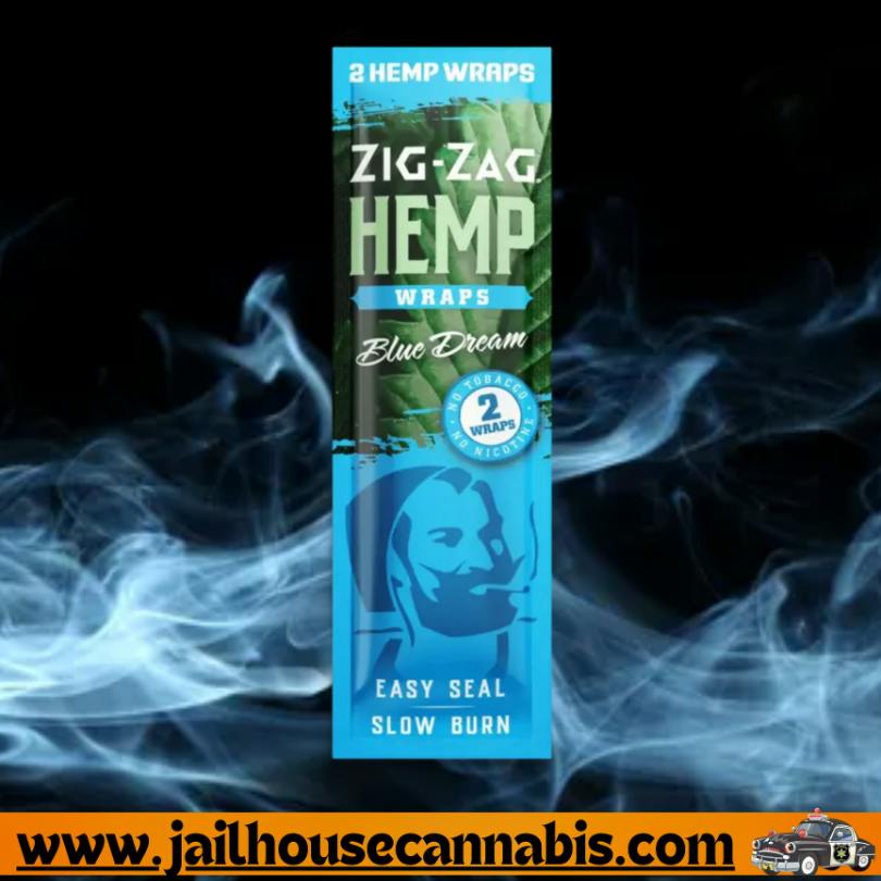 Zig Zag - Blue Dream Hemp Wrap