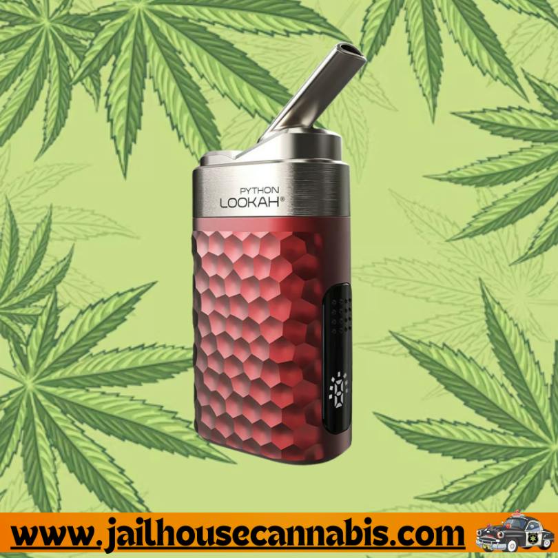 Lookah Python Wax Vape - Red