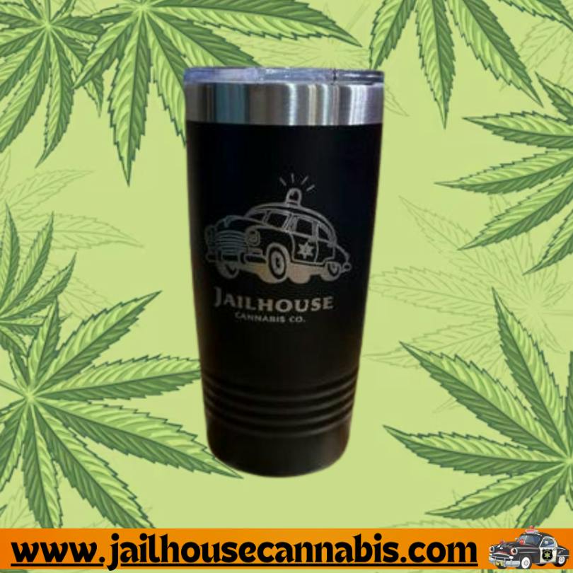 Cop Car 20 oz Tumbler W/ Lid H (Black)