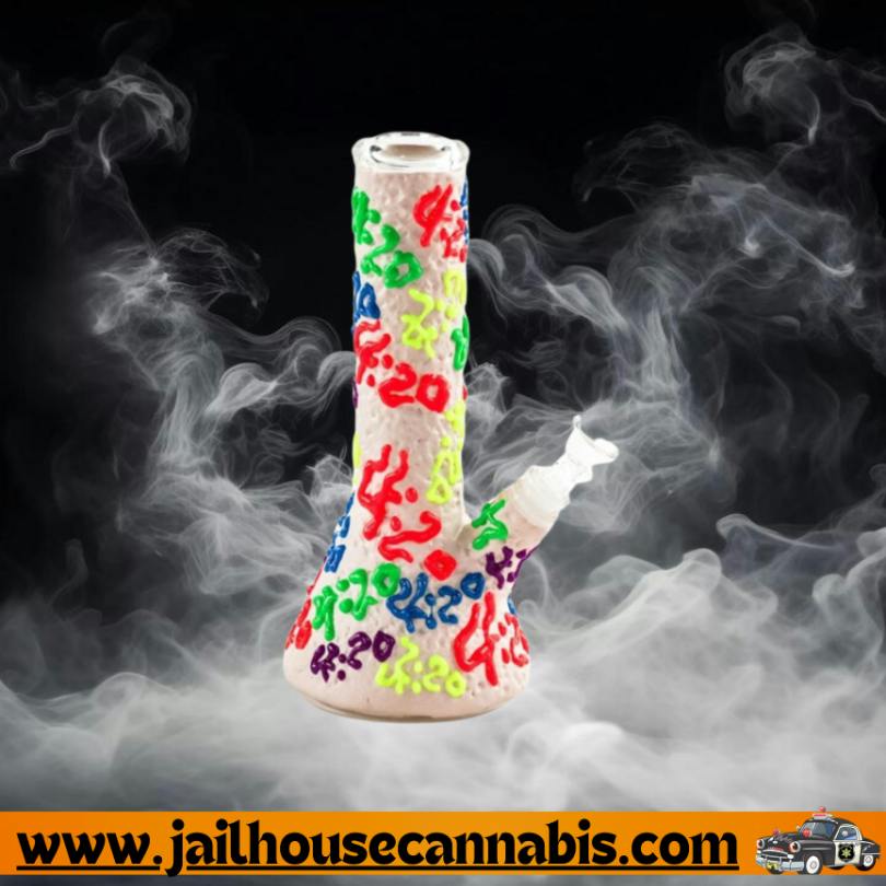 420 Ablaze Beaker Bong