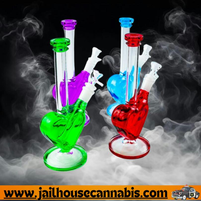 9" SirEEl Heart Shaped Basin Water Pipe with bowl