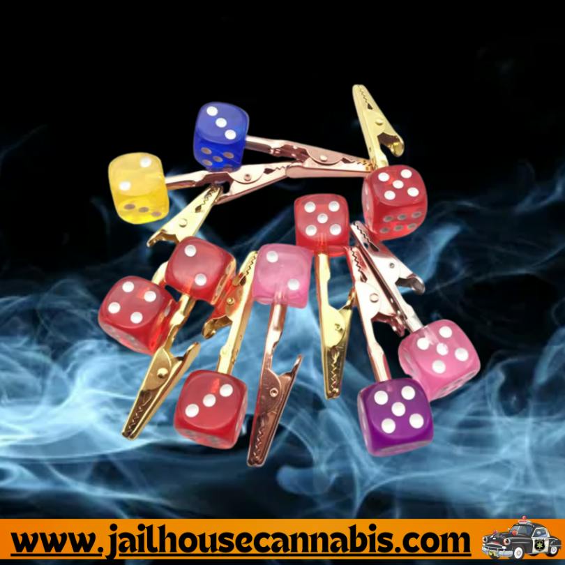 Rolling Dice Roach Clip