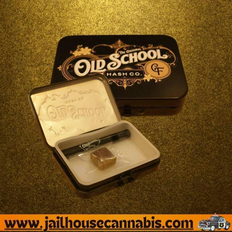 Old School Hash - Colombian Gold - Brick Hash 2g (H)
