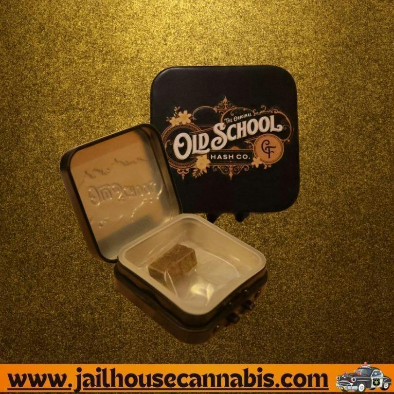 Old School Hash - Velvet Crasher Brick Hash 1g
