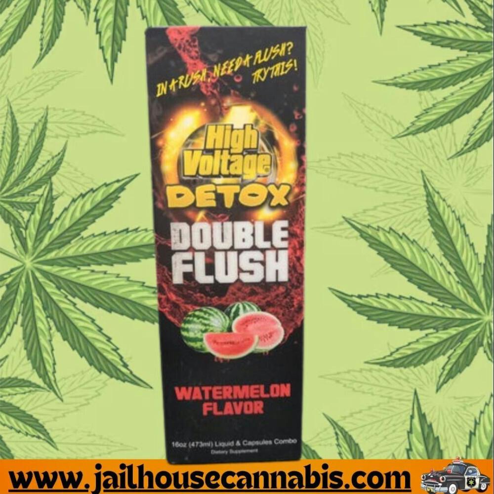 High Voltage Double Flush - Watermelon