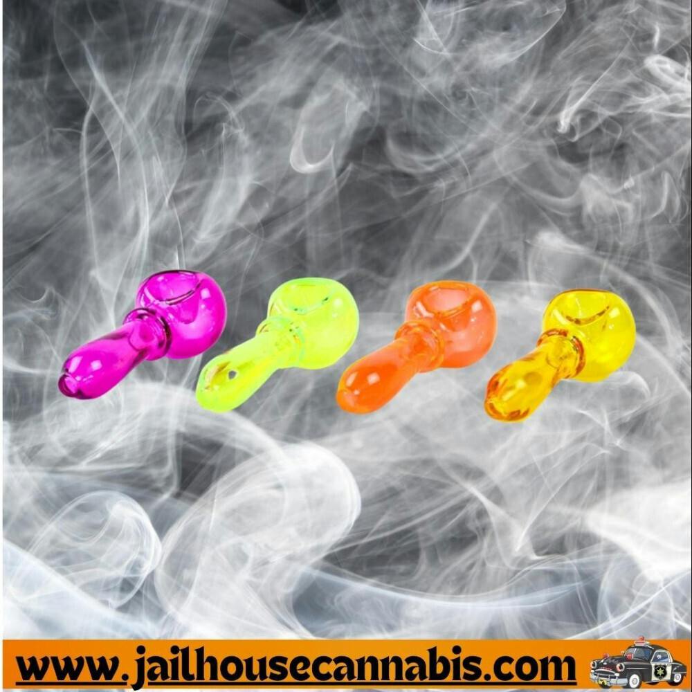 SirEEL - 4.5" Iridized Spectrum Spoon Pipe, Assorted Colors