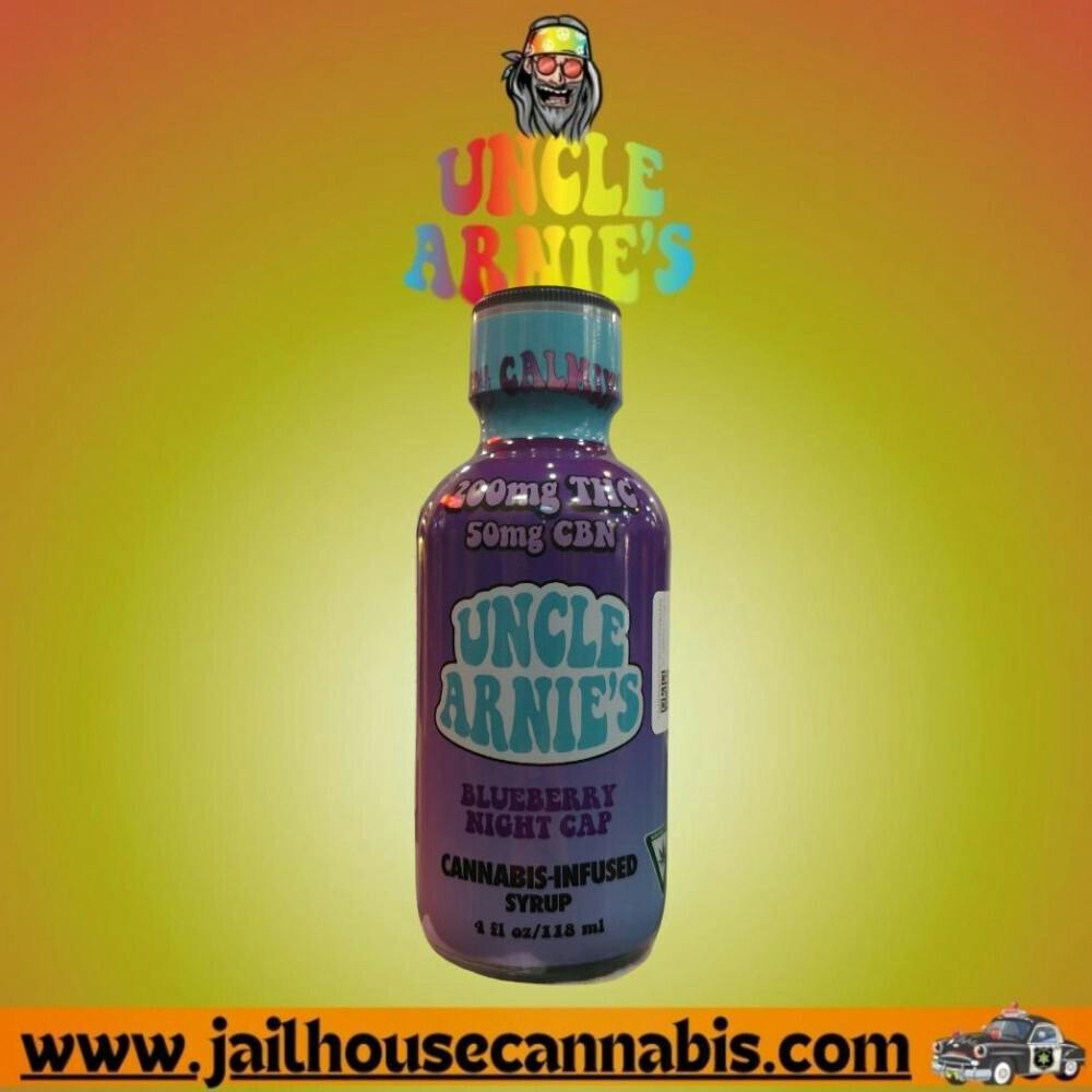 Uncle Arnies Syrup - Blueberry Night Cap - 200MG THC/50MG CBN