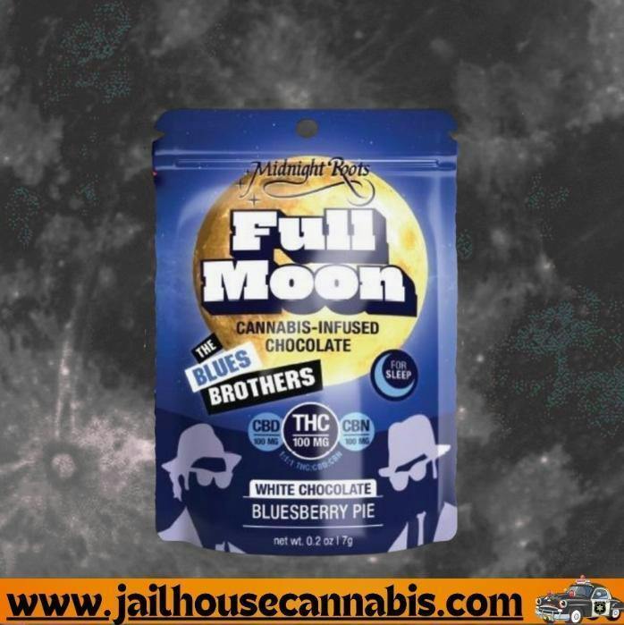 Full Moon - Blueberry Pie 100mg THC: 100mgCBD: 100mgCBN