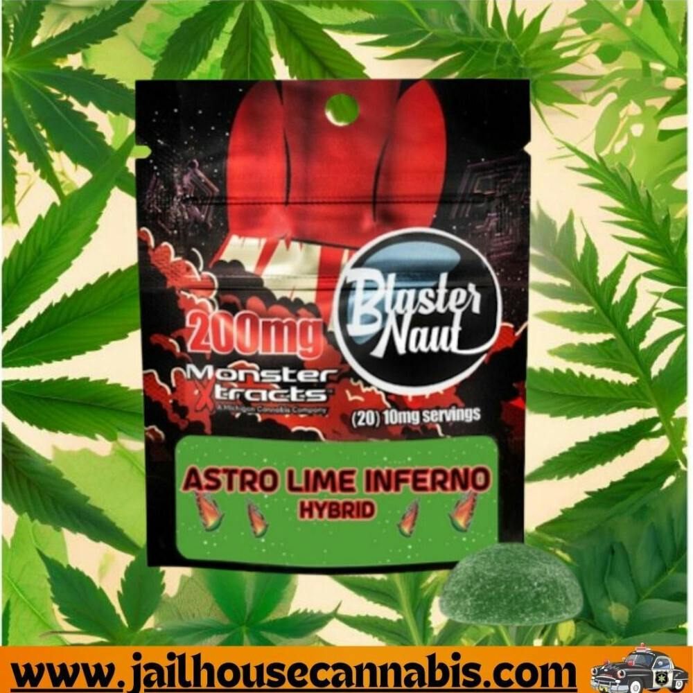 Astro Lime Inferno - 200mg Blasternaut - MONSTER X (H)