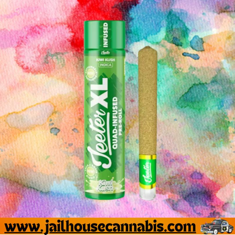 Rosin Enhanced Diamonds Jeeter XL- Kiwi Kush