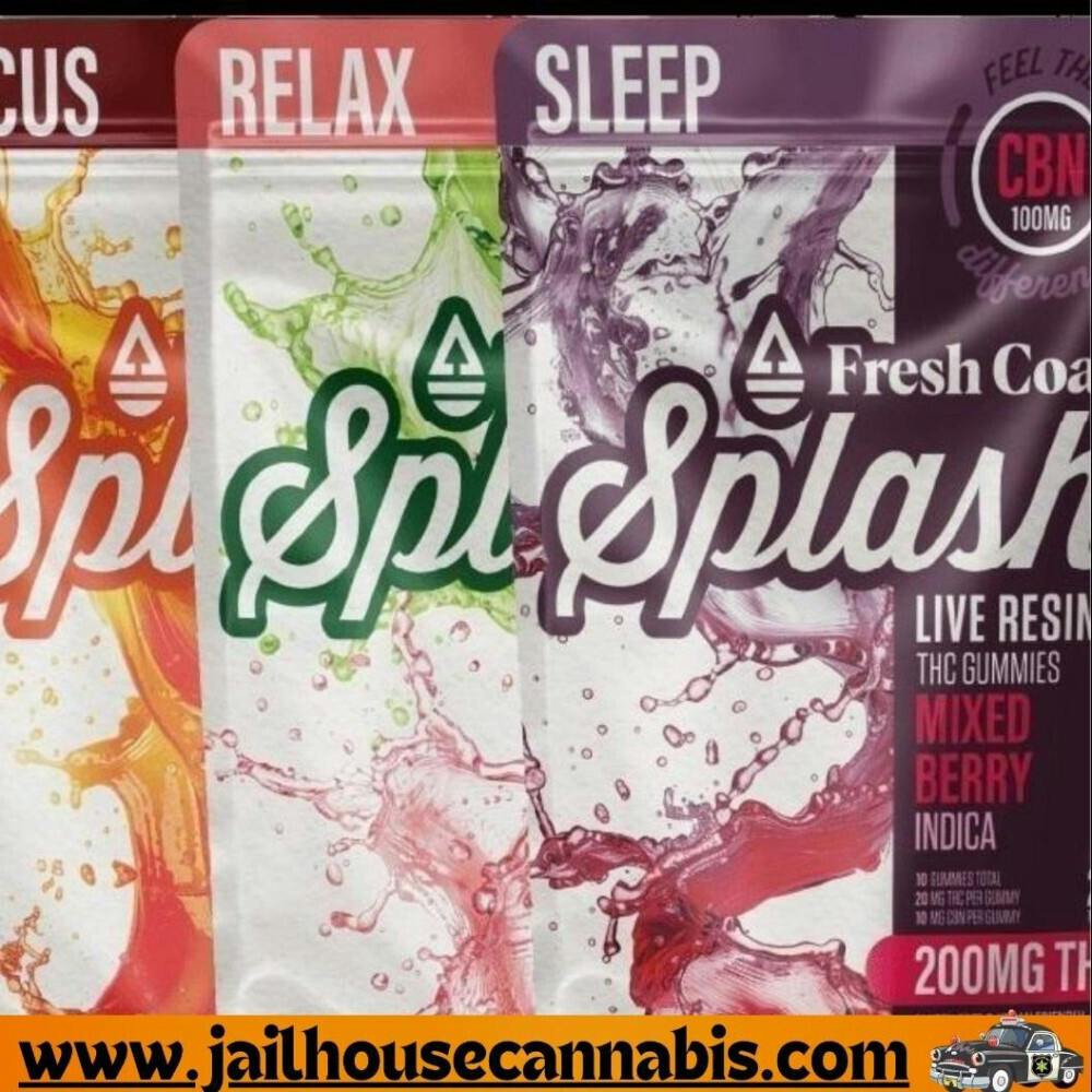 Splash-200mg THC:50mg THCv-FCE-Sativa Pineapple