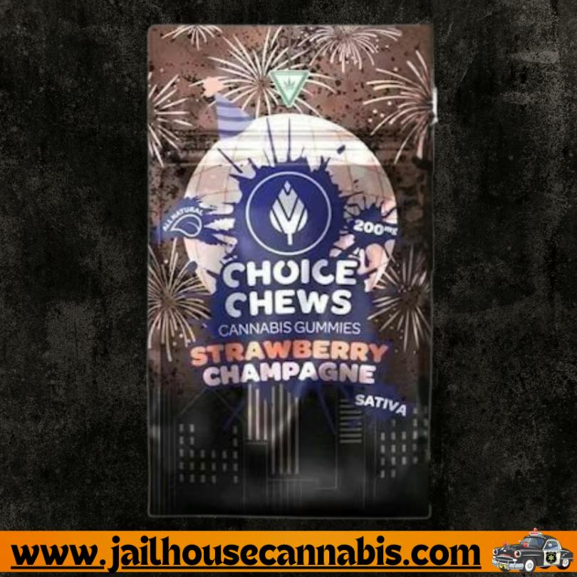 200mg Choice - Strawberry Champagne Gummies (S)