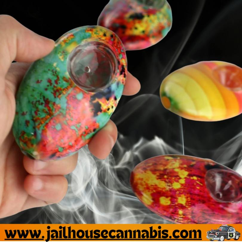 SirEEL - 3.3" MirageStone Pebble Hand Pipe