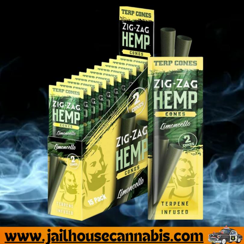 Zig Zag - Limoncello Hemp Cones