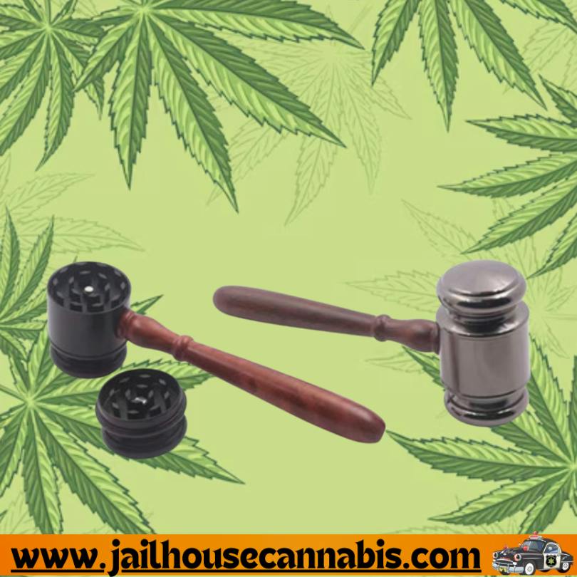 SirEEL - Judges Gavel Grinder Pipe, Assorted Colors
