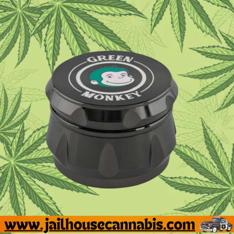 Green Monkey - Baboon (Zinc) - Grinder - 50mm