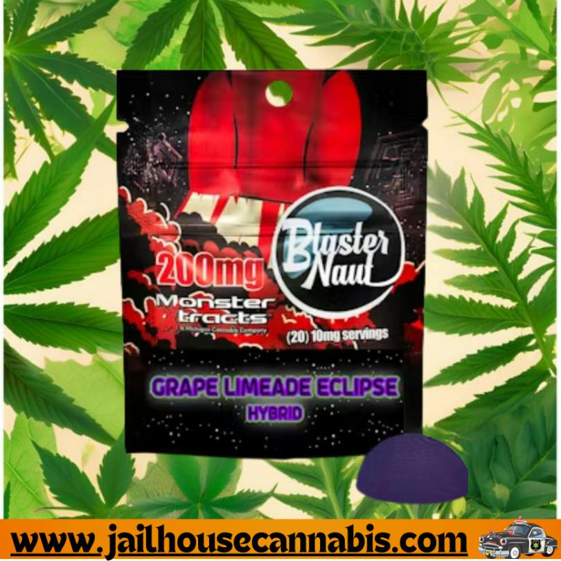 Grape Limeade Eclipse - 200mg Blasternaut - MONSTER X (H)